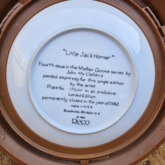 Little Jack Horner Collection Plate - Picture 11 of 11